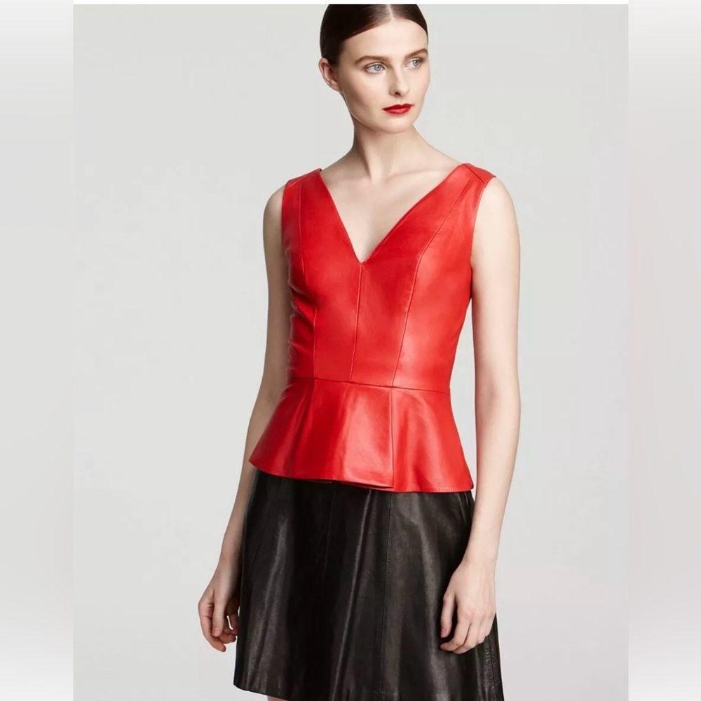 Leather Top